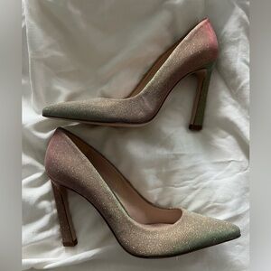 Beautiful metallic Stuart Weitzman pumps